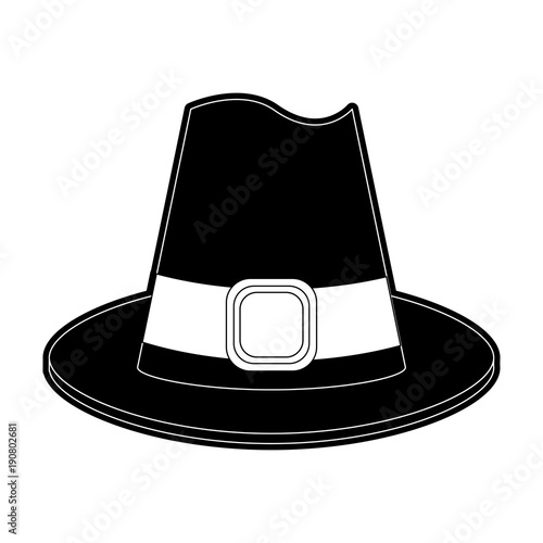 Vintage male hat icon vector illustration graphic design