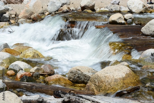 mountain waterfall