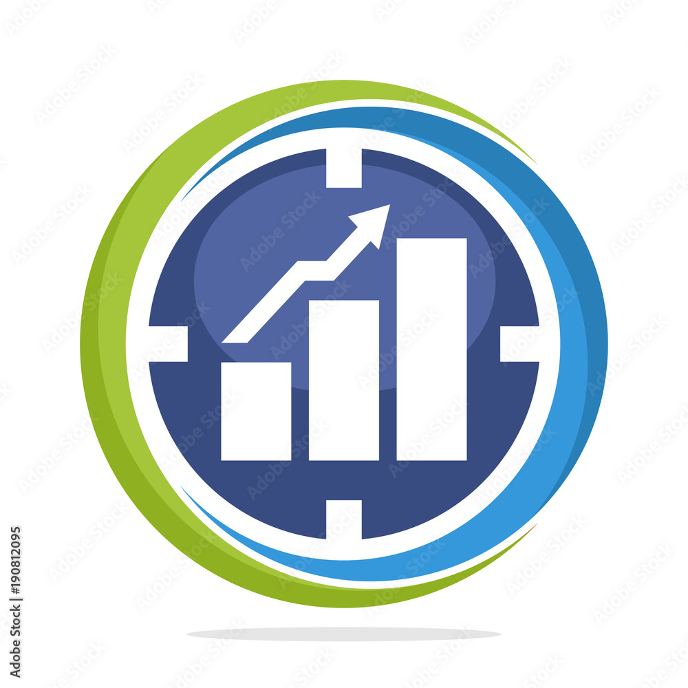 logo icon with the concept of financial business investment strategy logo icon with the concept of financial business investment strategy