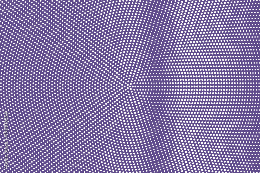 Purple white dotted halftone. Halftone vector background. Vertical smooth dotted gradient. Purple white dotted halftone. Halftone vector background. Vertical smooth dotted gradient.