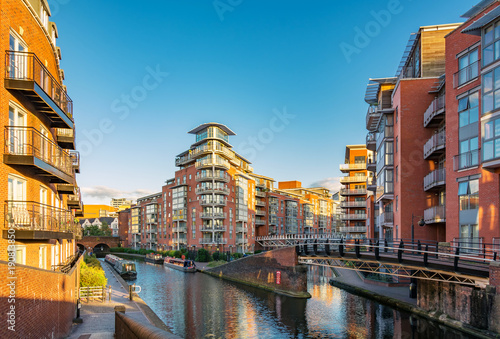 Apartments along the canal