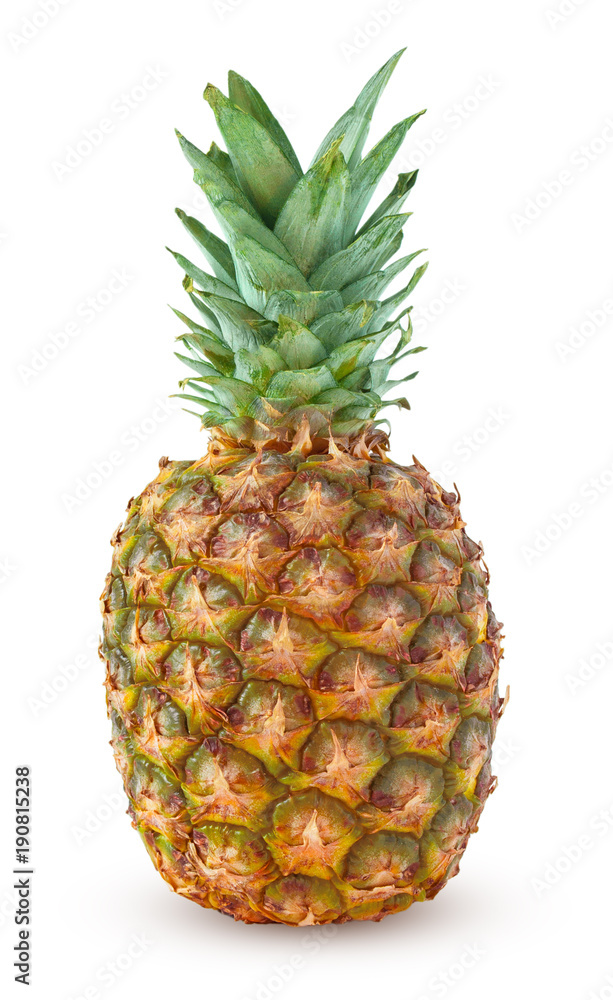 Whole pineapple isolated on a white background Whole pineapple isolated on a white background