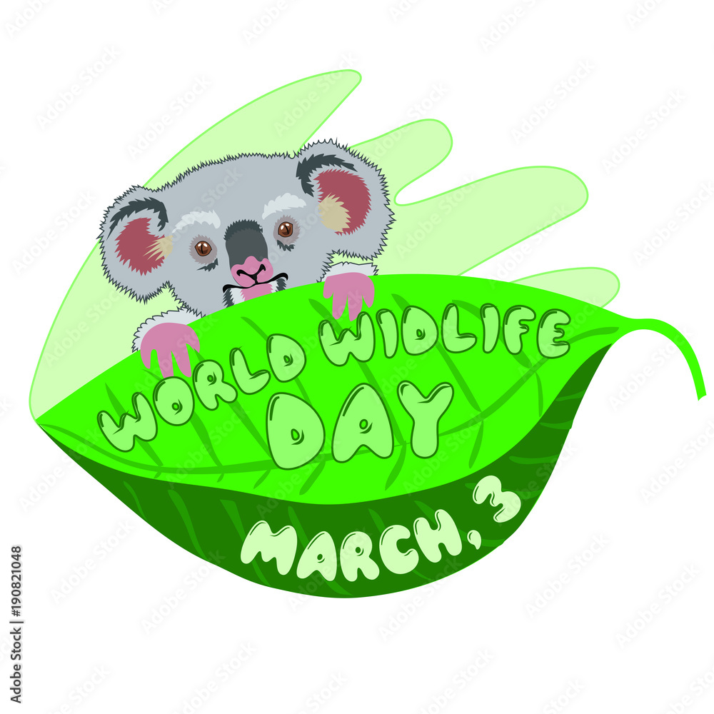 Postcard, poster or banner for the International Day of Wildlife Postcard, poster or banner for the International Day of Wildlife