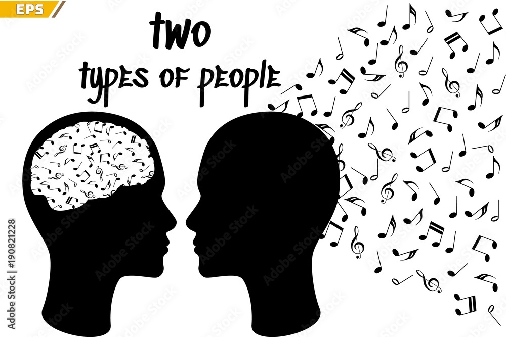 People perceive music differently. Musical talent. Music to goosebumps. Musical gift