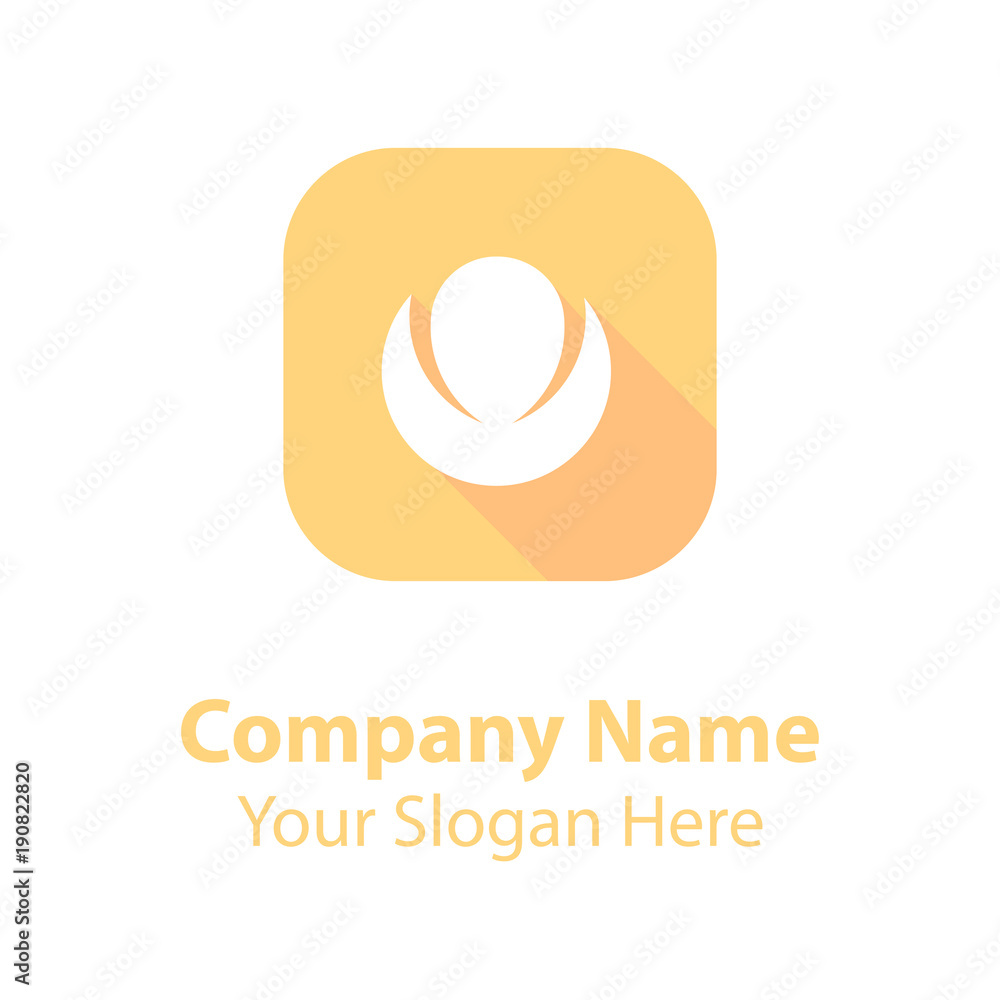 Obraz premium Abstract graphic icon, logo design template, symbol for company