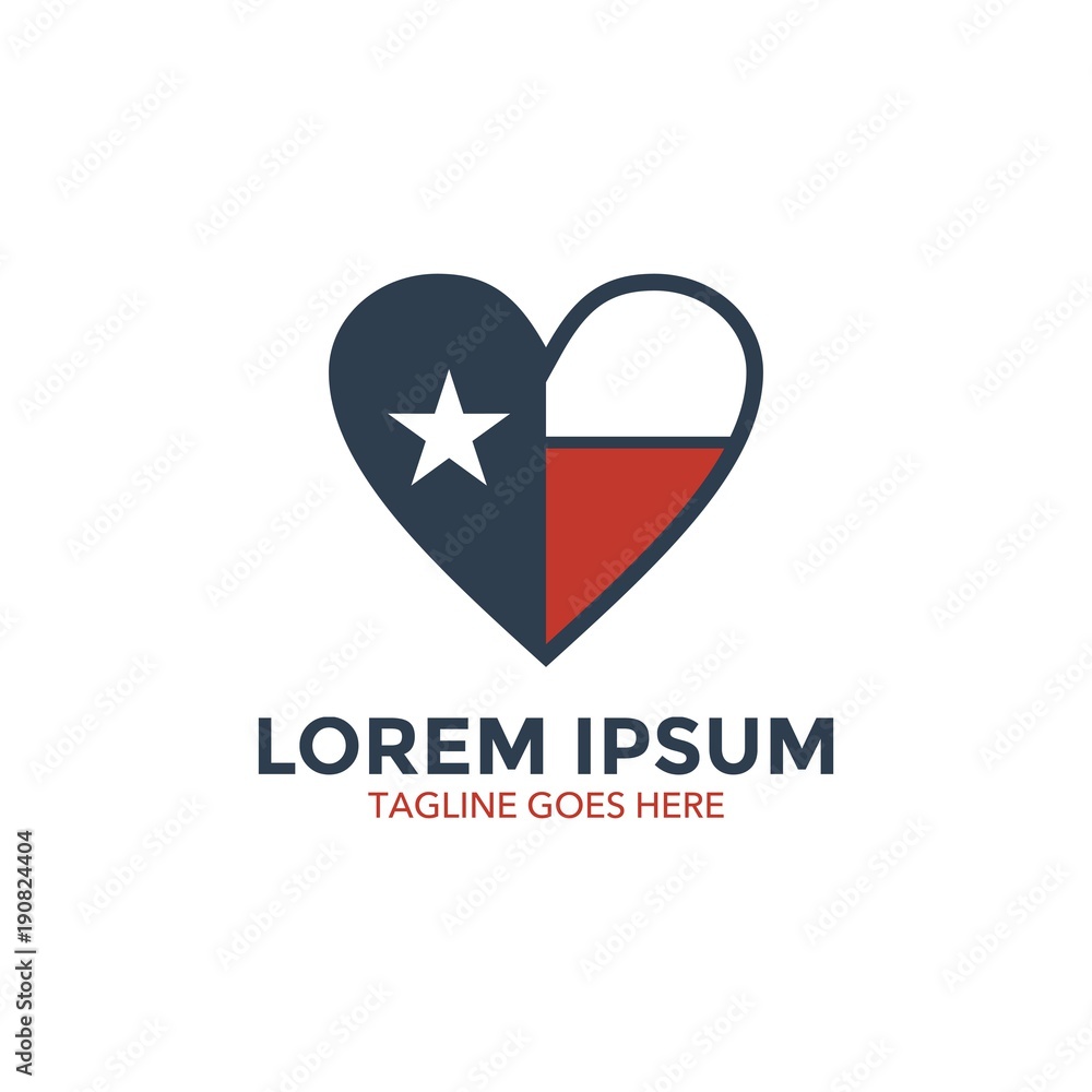 texas logo. icon. vector illustration