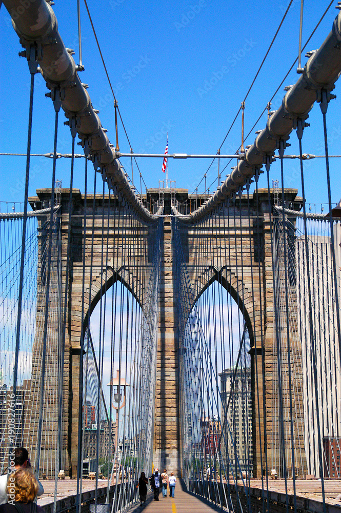 Naklejka premium Brooklyn Bridge