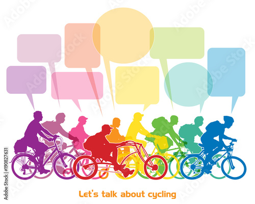 Riding and talking