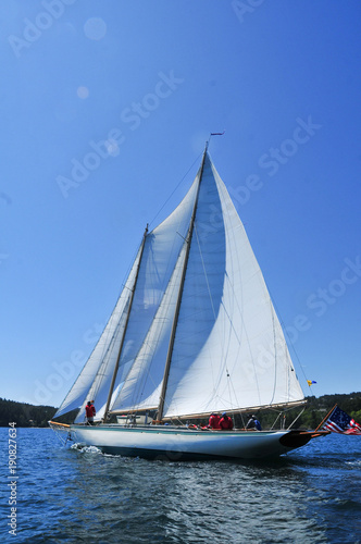 Classic Northwest Schooner in British Columbia