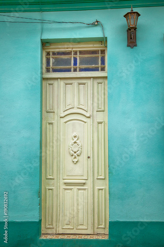Doors in Cienfuegos, Cuba © Guy Bryant