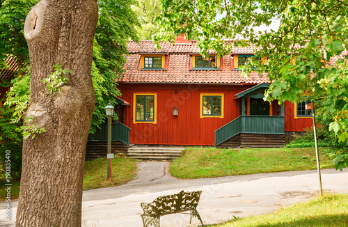 Photography Old wooden house