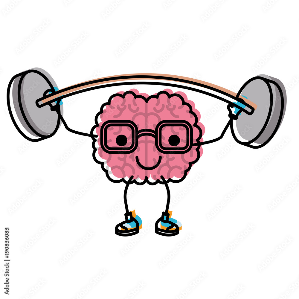 brain cartoon expression mind intelligence neurology fun caricature comic graphic vector illustration brain cartoon expression mind intelligence neurology fun caricature comic graphic vector illustration