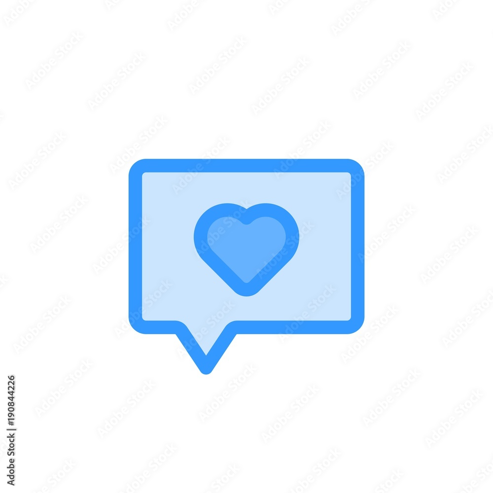 Message 01 filled - favorite message icon Message 01 filled - favorite message icon