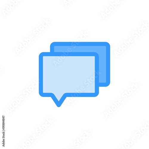 Message 01 filled - group chat icon 