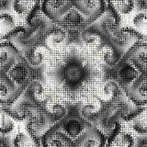 Seamless background pattern. Imitation of a texture of rough canvas painted with paint.