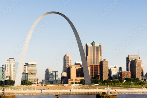Gateway to the West Downtown St Louis Arch Waterfront