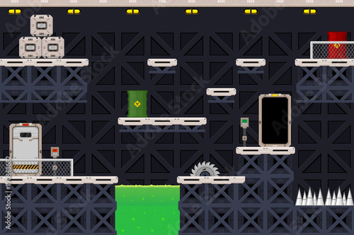 Sci-fi Game Tileset