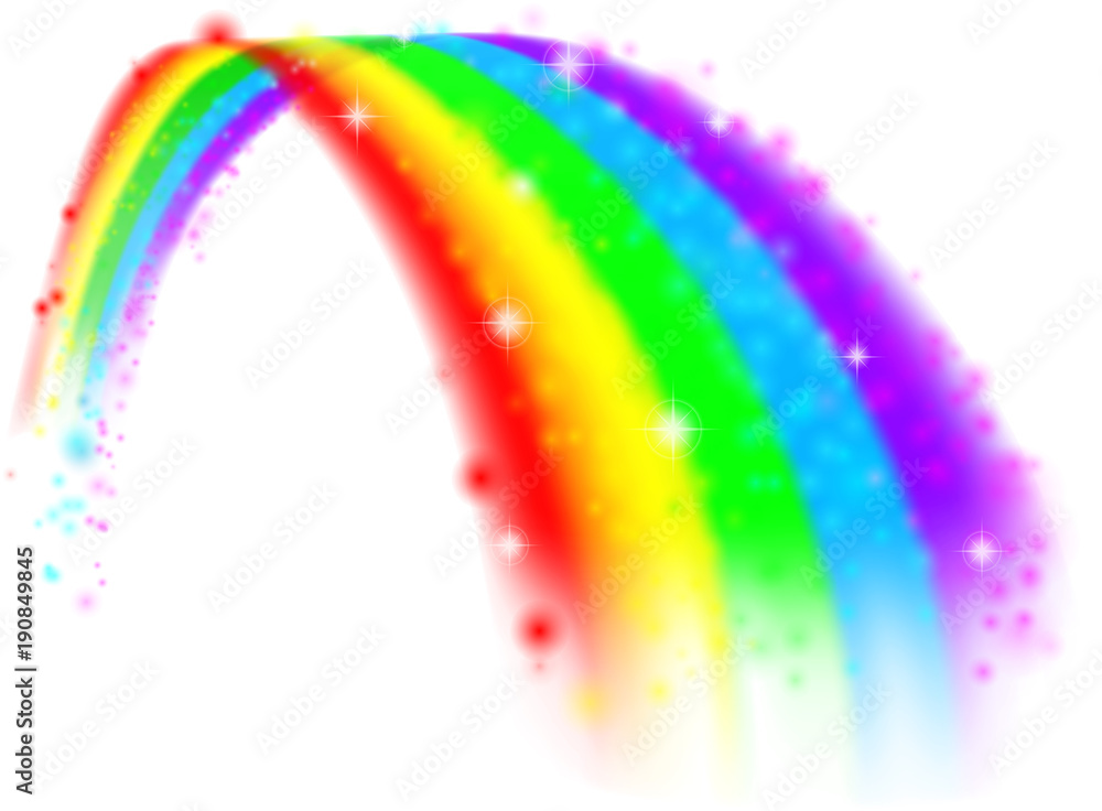Fototapeta premium Rainbow Design Element