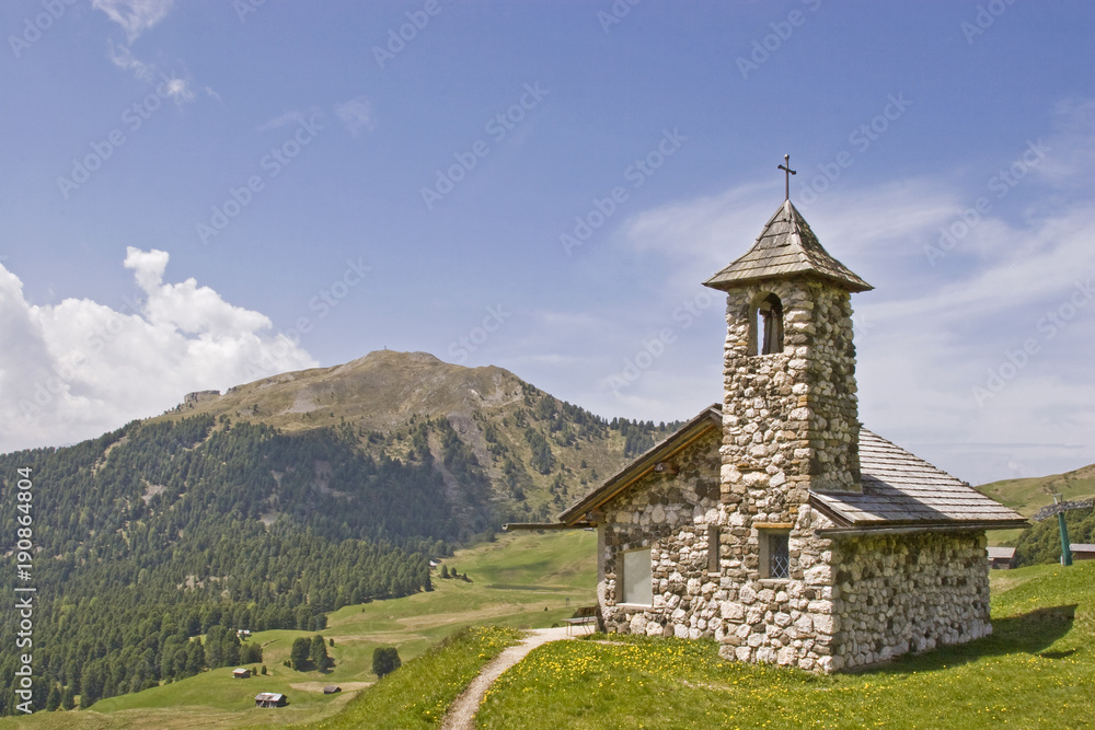 Bergkapelle im Grödner Tal