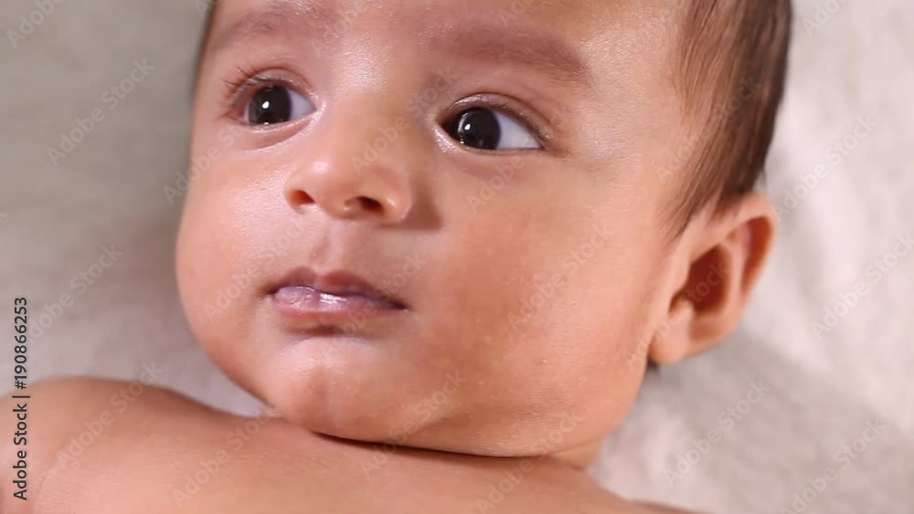Close of cute baby boy Close of cute baby boy