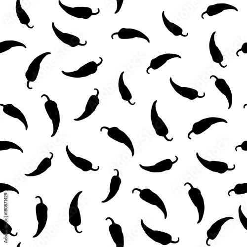 Chilli peppers pattern