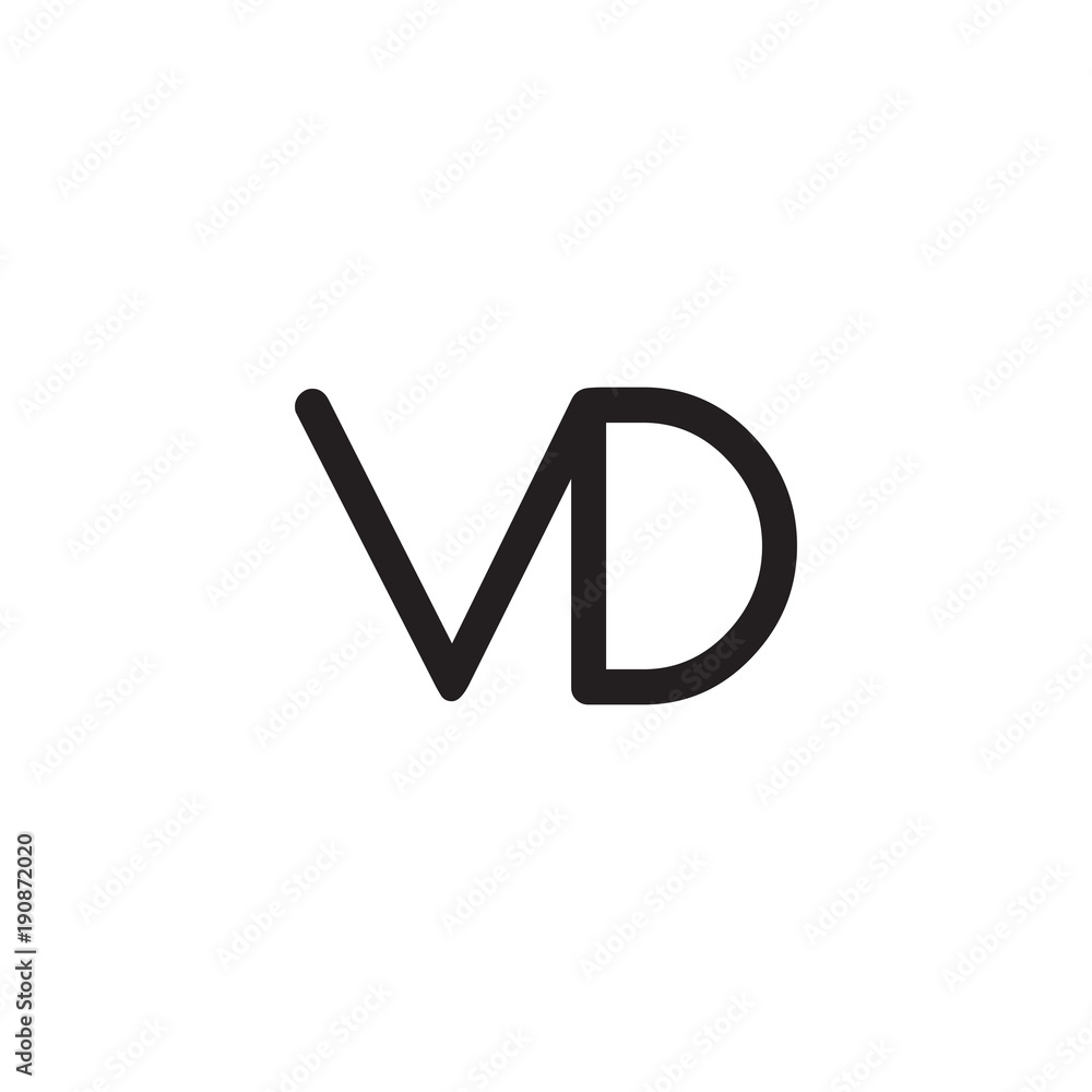 initial letter rounded logo modern initial letter rounded logo modern