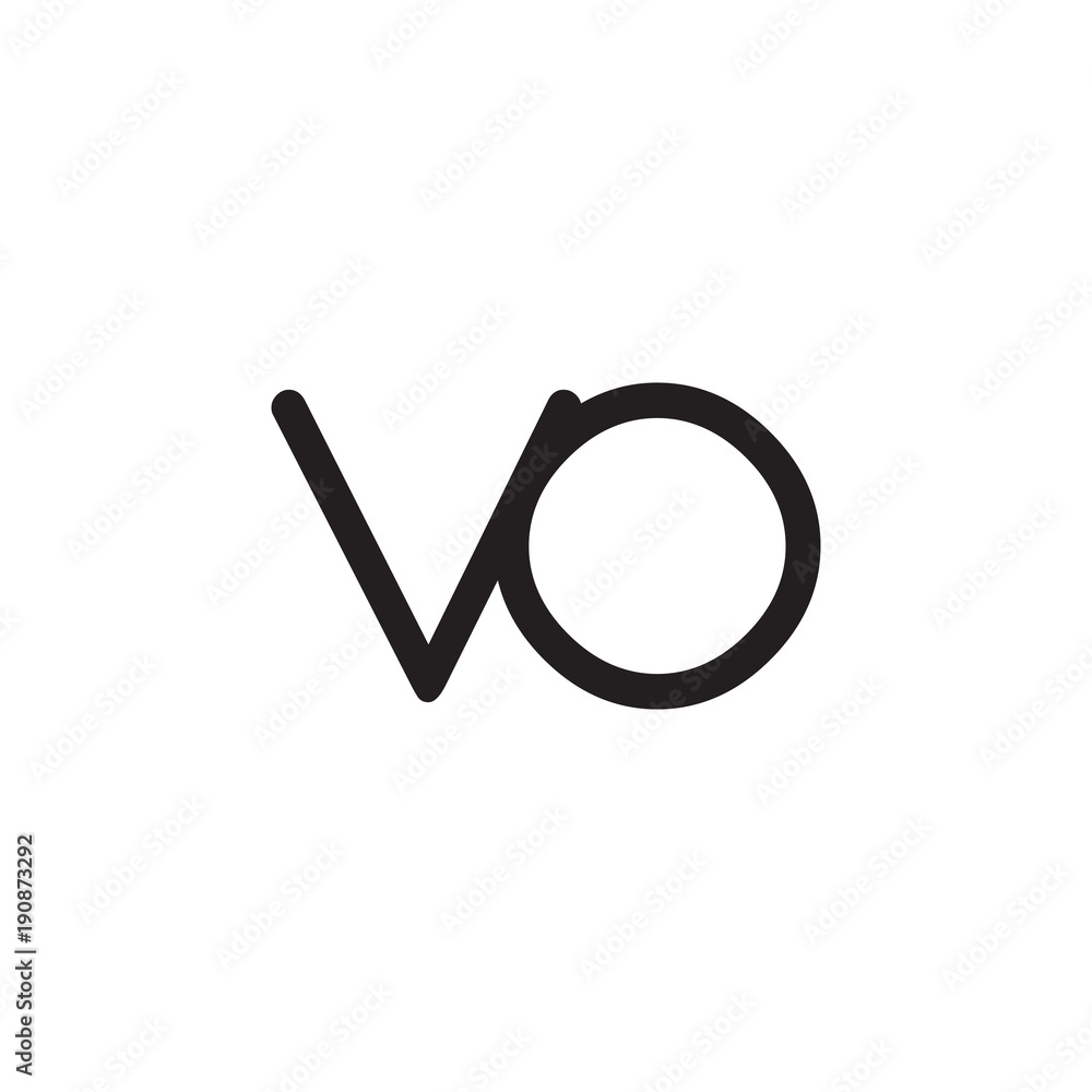 initial letter rounded logo modern initial letter rounded logo modern