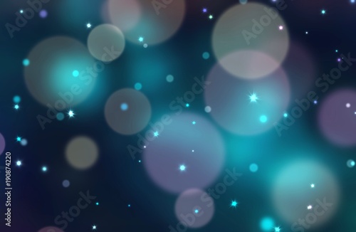 gradient color background with bokeh and glitter shine