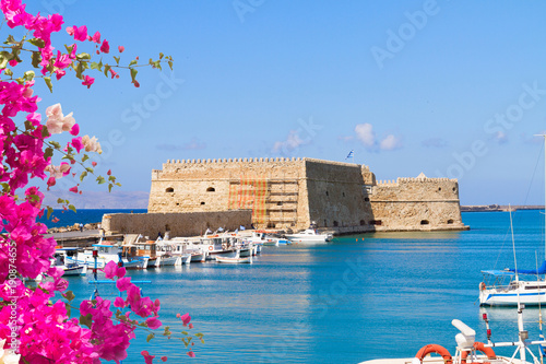 Heraklion harbour, Crete, Greece photo