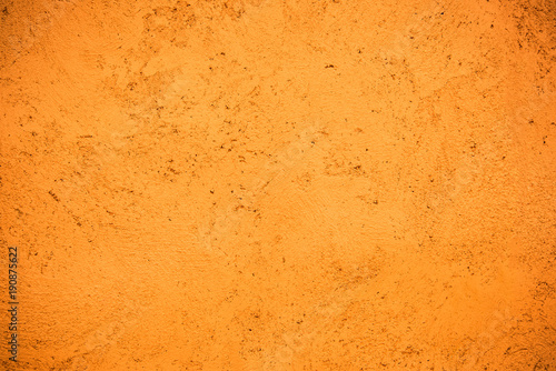 Hand painted orange Moroccan wall background