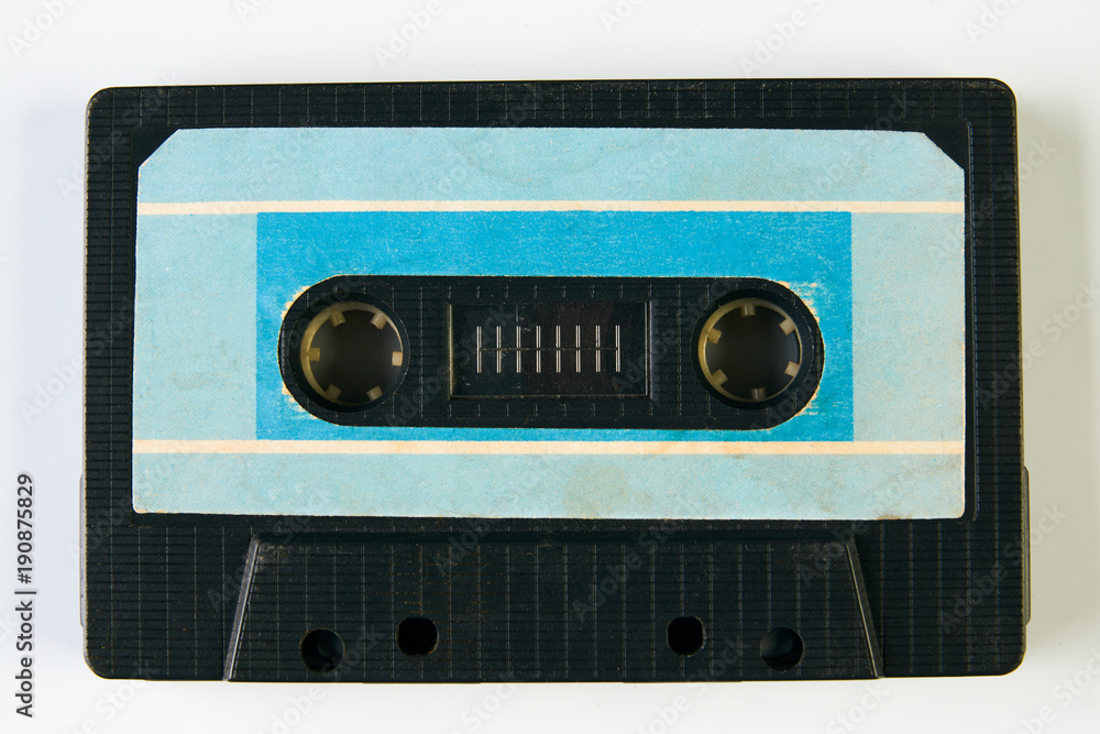 Obraz premium Old compact audio cassette