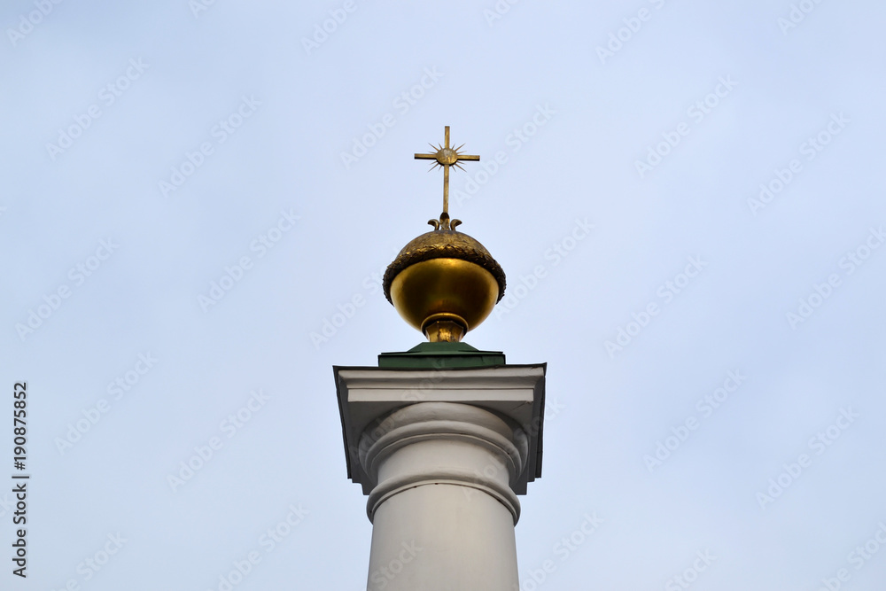 Cupola of christian church.