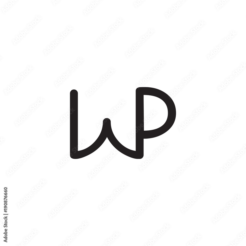 initial letter rounded logo modern initial letter rounded logo modern