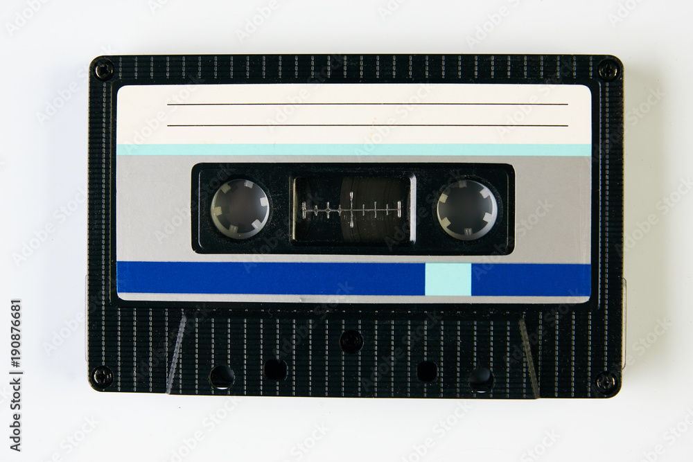 Obraz premium Retro compact audio cassette