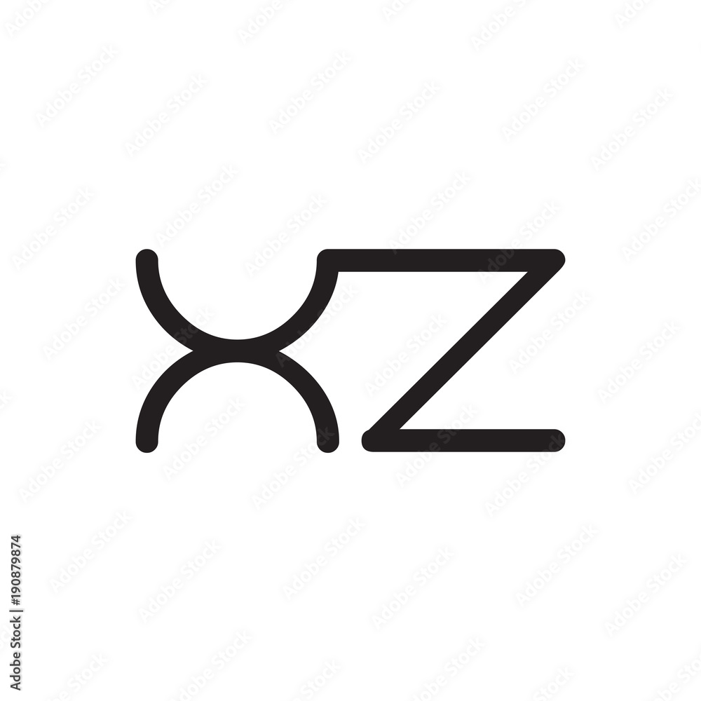 initial letter rounded logo modern initial letter rounded logo modern