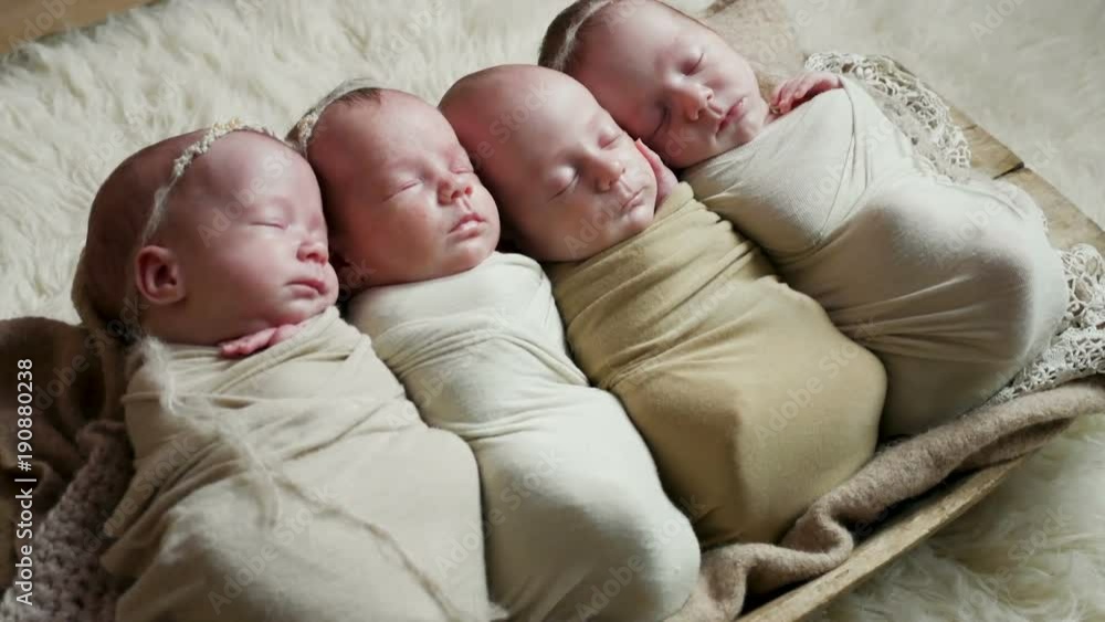 four children are in a comfortable place four children are in a comfortable place