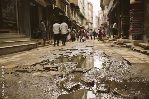 Street in Nepal. © juananbarros