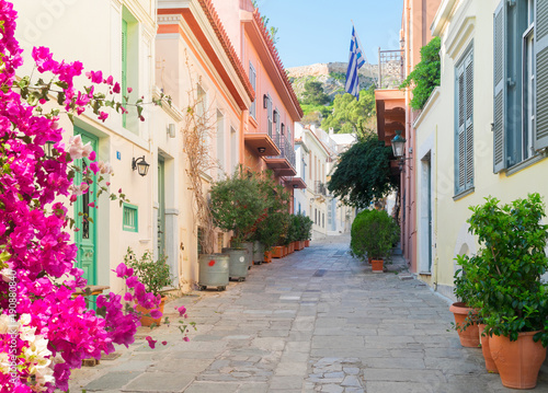 Fototapeta Naklejka Na Ścianę i Meble -  Street of Athens, Greece