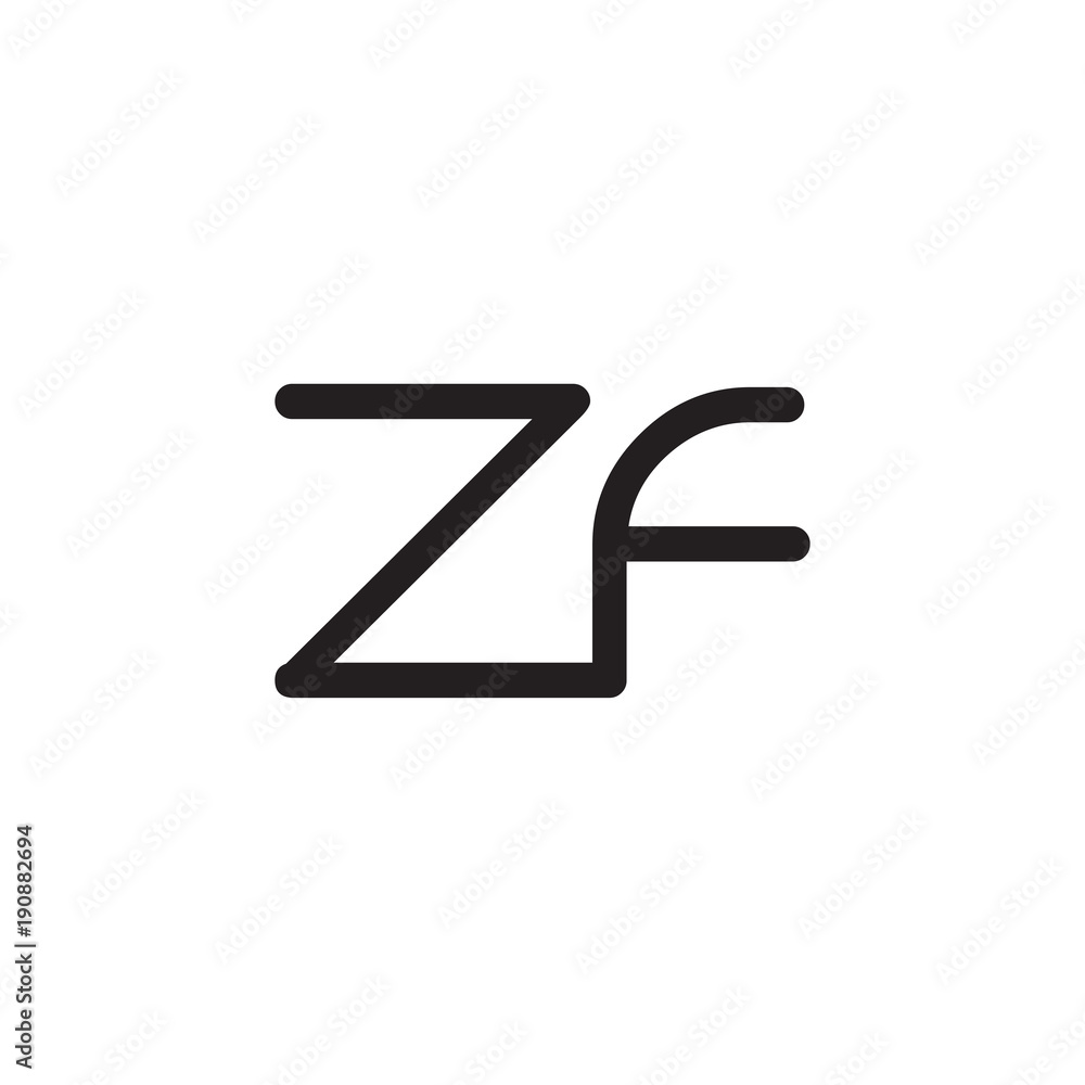 initial letter rounded logo modern initial letter rounded logo modern
