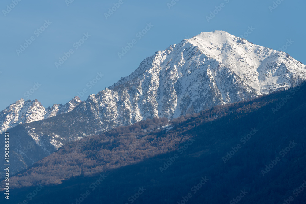 Aosta Valley mountains, Italy