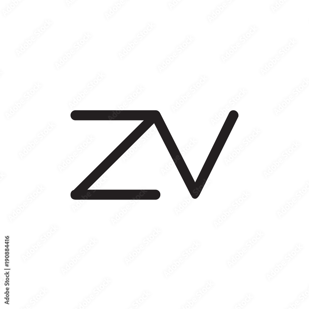 initial letter rounded logo modern initial letter rounded logo modern