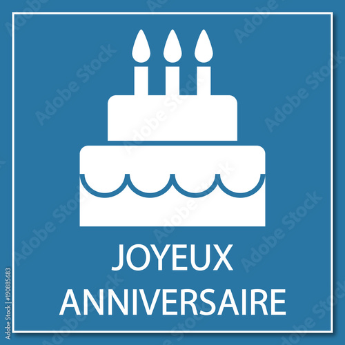 Logo Joyeux Anniversaire.