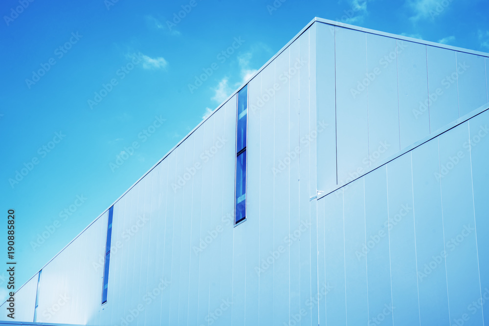 Modern factory building warehouse Modern factory building warehouse