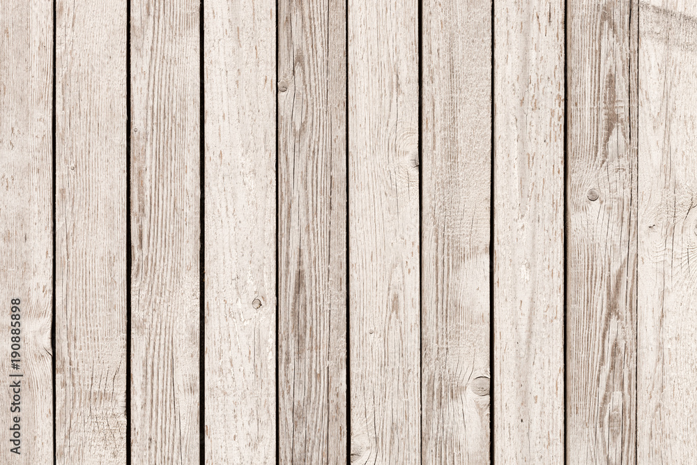 Old rustic wooden fence painted into white long time ago - outdoors shot Old rustic wooden fence painted into white long time ago - outdoors shot