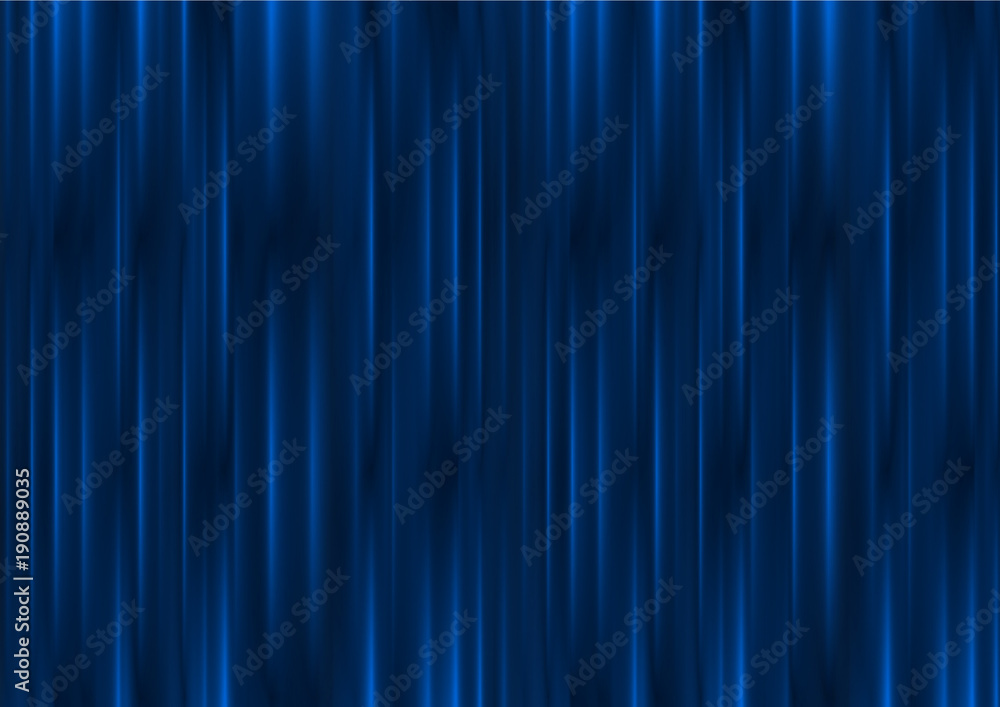 Dark blue glowing stripes abstract background