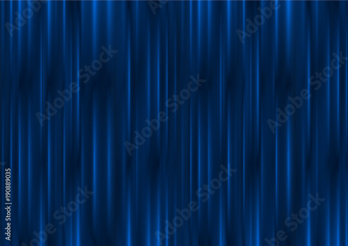 Dark blue glowing stripes abstract background