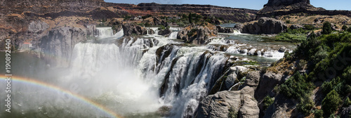 Beautiful Shoshone Falls waterfalls in USA
