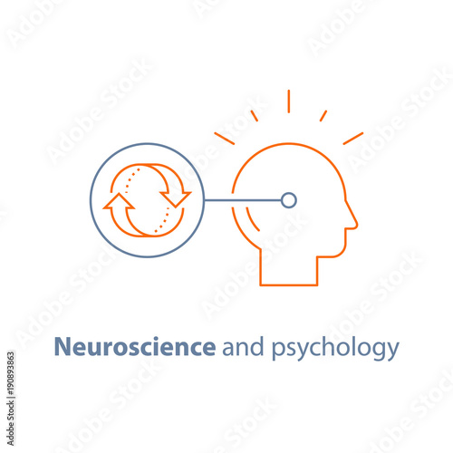 Decision making, obsessive thinking, neuroscience and psychology, bias concept, emotional intelligence, mindset