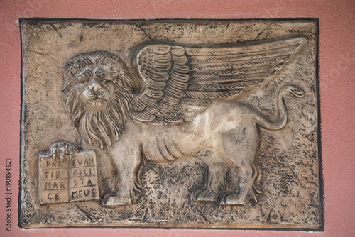 Canvas Print Leone alato di San Marco - Simbolo della Repubblica Serenissima di Venezia dal 1