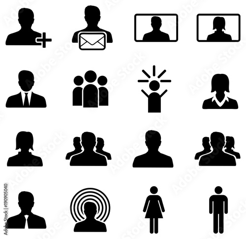 Social media vector icons pack